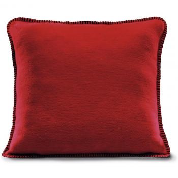 Biederlack Kissenhülle „Aura Tandoori“ – Rot, 60 % Baumwolle, 50×50 cm Zierstich (652720)