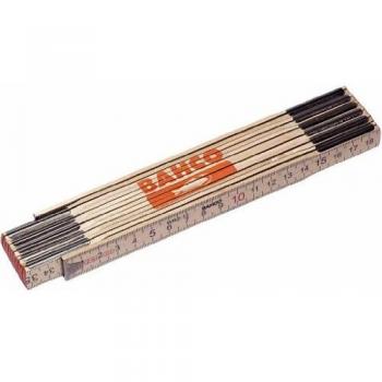 1 Piece Wood Yardstick, 200 cm in Length