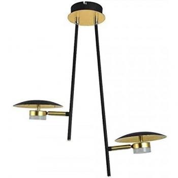 Luminaire Cape Town 2L 12W 4000K Noir/Or