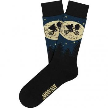 Chaussettes Jimmy Lion Flying Bicycle – Noirs et Jaunes, L
