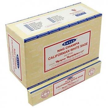 Satya Sai Baba Nag Champa White Sage Incense Sticks