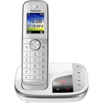 Panasonic KX-TGJ320GW Schnurloses Telefon + AB (weiß)