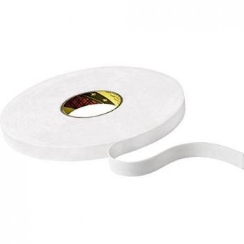 3M 9508W Double-Sided Sticky Tape, 66m x 19mm, White