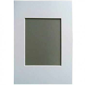 Walther Design PA431S Passepartout 24x30 cm, Bildformat 18x24 cm, Polarweiß
