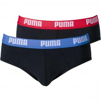 Puma Herren Unterwäsche Basic Doppelpack Rot/Blau S – 521030001505010
