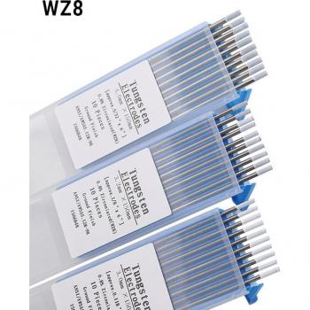 Electrodos de tungsteno para arco de argón, WZ8, 150mm, 10 unids/set