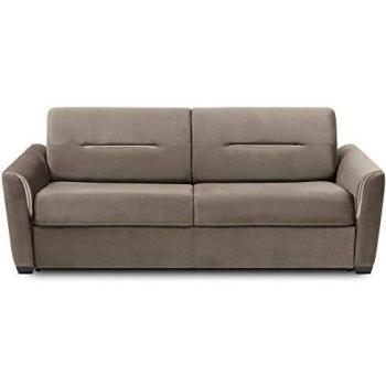 Canapé 140cm avec Matelas 16cm et Sommier Lattes