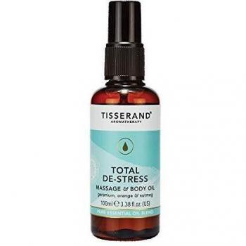 Tisserand Aromatherapy Total De-Stress Massage Oil 100ml