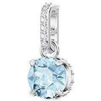 Charm Swarovski Remix Collection Marzo Turchese Placcatura Rodio 5435642