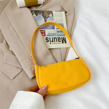 Casual Nylon Shoulder Baguette