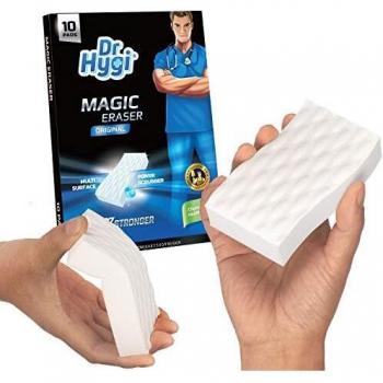 10 x Magic Erasers by Dr.Hygi™ | Heavy Duty Chemical-free Magic Sponges For C