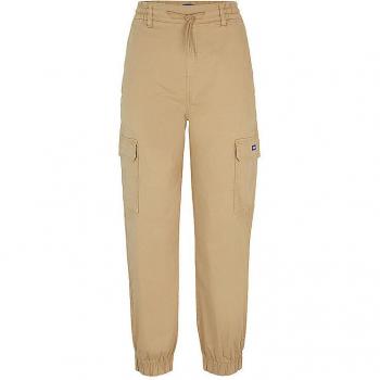 HUGO Culotte Cargohose Relaxed Fit Beige