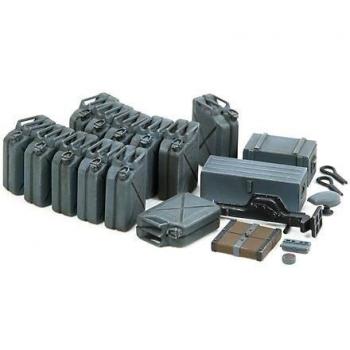 Maquette de Jerrycans allemands Tamiya à l’échelle 1:35