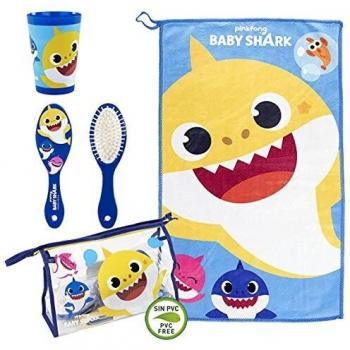 Neceser Completo Baby Shark Azul
