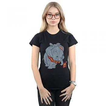Disney Dumbo Classic Ear Tied Cotton Shirt – Black, XL