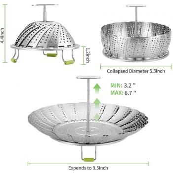 Stainless Steel Vegetable Steamer
