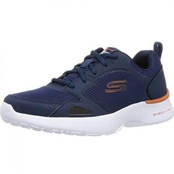 Chaussures Skechers Air Dynamite Bleu Orange 43
