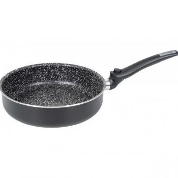 Bo-Camp Inductiehapjespan 24 cm met wegklapbare grepen