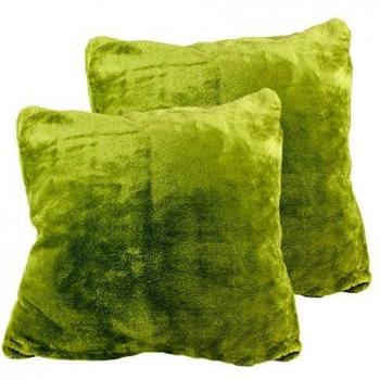Taie d'Oreiller Amago Cachemire 50 x 50 cm Citron Vert