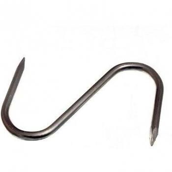 Inch Butchers Pointed S Hook Utility Rack ZP Steel