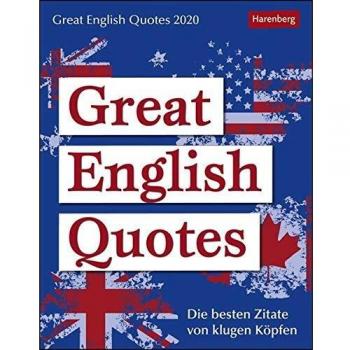 Great English Quotes 2020 12,5x16cm