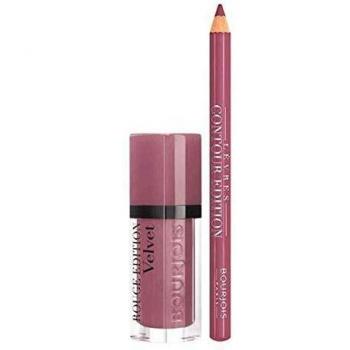 Bourjois Rouge Edition Velvet 08 + Lápiz Contorno 10