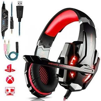 Cuffie Gaming con Controllo Volume per PS4/Xbox One/Switch