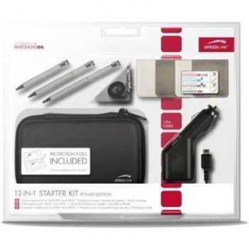 Nintendo 3DS DSi 12‑en‑1 Power Edition con Speed-Link SL‑5353‑BK