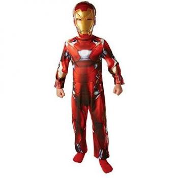 Iron Man Civil War Kinderverkleidung – L‑Größe 128 cm