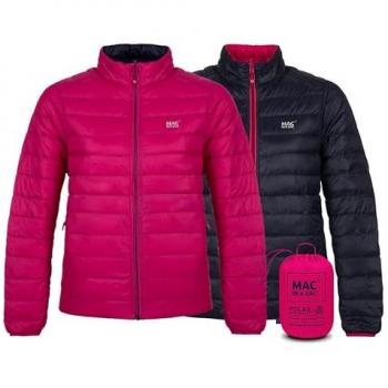MIAS MAC IN A SAC Women's Polar Jacket – wendbare Daunenjacke, Packtaschen-Version