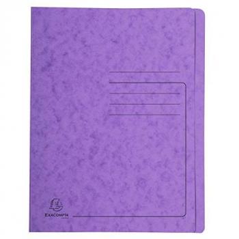 EXACOMPTA Hefter Schnellhefter A4 Karton violett