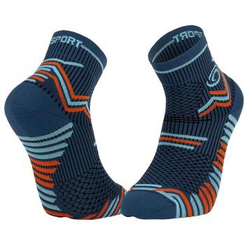 BV Sport Ultra Trail Socquettes Bleu/Orange