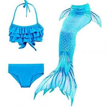 Schwimmerintraum: Hejin Meerjungfrauen Bikini Set – 3 Teile