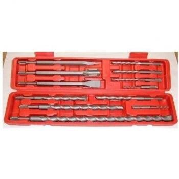 Kit de 12 piezas: 9 SDS Plus