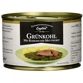 Grünkohl mit Kassler und Mettwurst/Dose