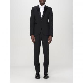 Emporio Armani Men’s Elegant Black Jacket & Trousers – Size 46