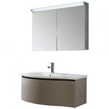 Juego de Baño Bernstein Lena 1000 Marrón sin Espejo