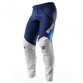 Pantalon de cross homme Shot Tracer Bleu