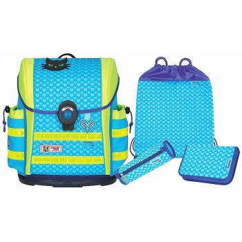 McNeill Schulranzen 4‑teiliges Ergonomics‑Set 912 S „Pretty“