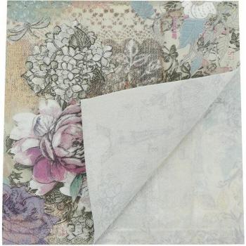Decoración Rosa de Papel: Servilletas Decoupage 20