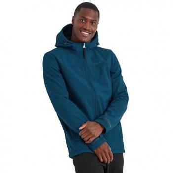 Feizor 24‑Tog Outdoor‑Softshell‑Jacke Blau, Hooded & Waterproof