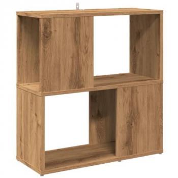 Bibliothèque 60x24x63 cm en Chêne – Bois d’Ingénierie Vidaxl