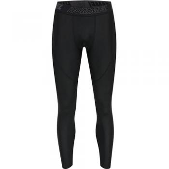 Hummel Herren Leggings Topaz Schwarz Mittlerer Bund
