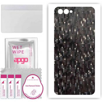 Premium‑Vinyl‑Overlay „Carbon‑Pixel“ – Schutzfolie für Honor V10