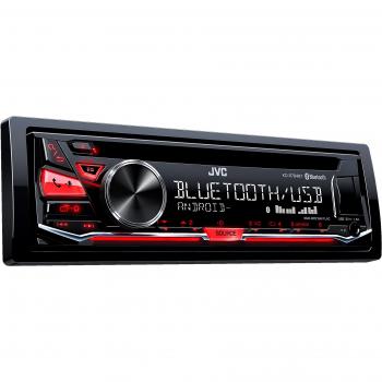 JVC Autoradio Rosso con CD KD‑R784BT