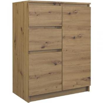 Moderne Truhe mit 2 Türen und 2 Schubladen