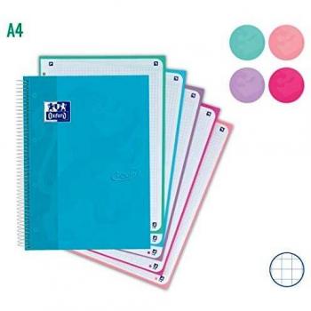 Cuaderno Oxford European Book 5 Touch A4+ 120 Hojas Tapa Extradura