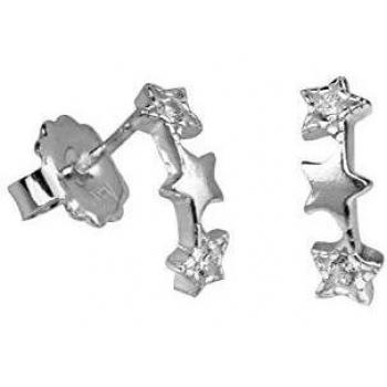 Pendientes de Circonitas en forma de estrella Vidal & Vidal