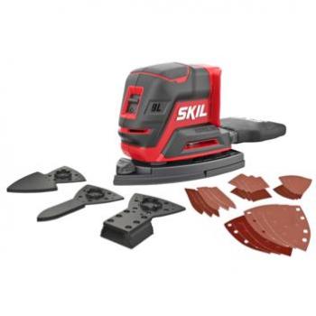 SKIL 20V Multischuurmachine met Schuurbladen en Hulpstukken