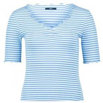 Zero Ringel-T-Shirt mit Saum